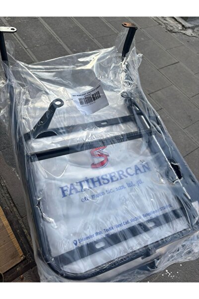 FATİHSERCAN Rks Newlight 125 Kızaklı Kurye Çanta Demiri Ergoline Sürgülü Pizz...