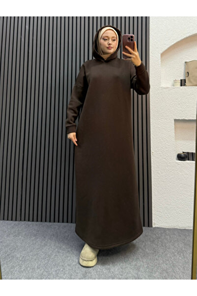 ENSA TESETTUR Φόρεμα Lale Sweat-Καφέ