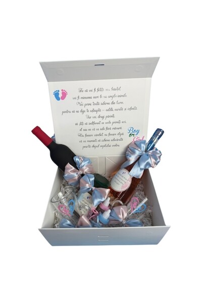 OEM Set cadou pentru dezvăluirea sexului „Băiat sau Fată”