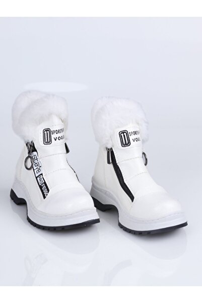 SEMA KIDS E.20 Kürklü Bot P.-Beyaz - 26