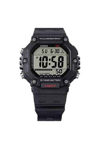 Casio AE-1600H-1AV Digital Men's Sports Watch 10-Year Battery Water Resist 100M