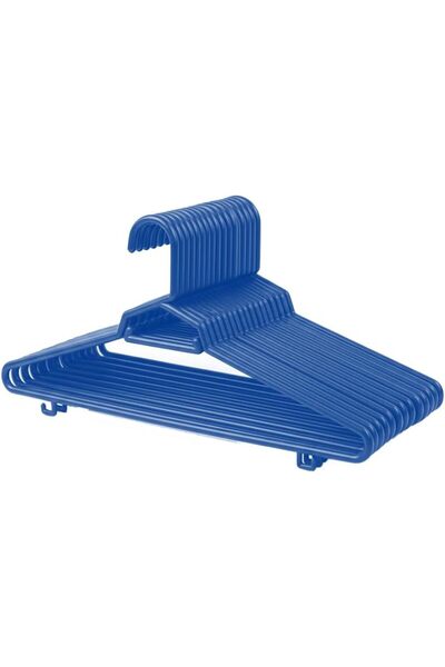 Ethic Solutions 18 قطعة من شماعات الملابس البلاستيكية الدائرية مقاس 17 بوصة 1...