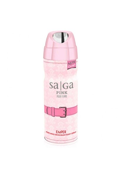 SAJA Pink Amber Perfumed Body Deodorant Spray for Women, 200 ml
