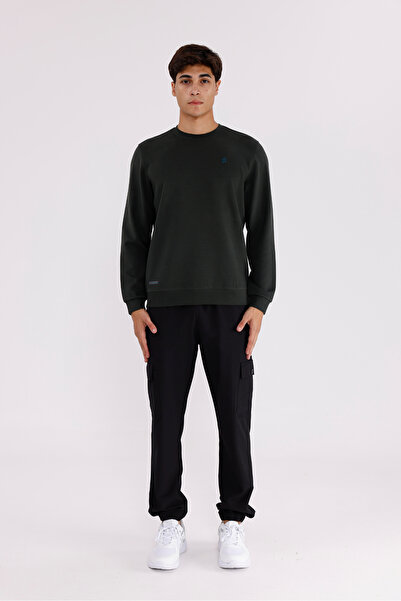 Rowinger Modal Blend Soft Textured Comfortable Fit Sweatshirt Offering Flexib...