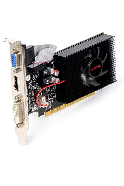 Arctic GeForce GT 730 Graphics Card 4GB DDR3 128-bit HDMI DVI VGA PCI-E (AKN730D3S4GL1) -