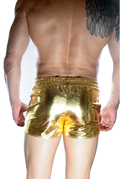 Genel Markalar Erkek Gold Lame Short