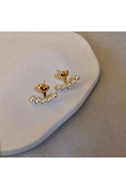 Aeterna&Inoxza Kalpli İnci Küpe Kararmaz Çelik