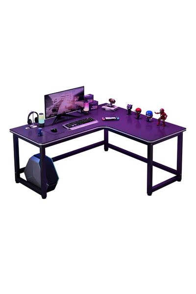 KEKE طاولة كمبيوتر وألعاب متعددة الوظائف 120 سم (الزاوية اليمنى)