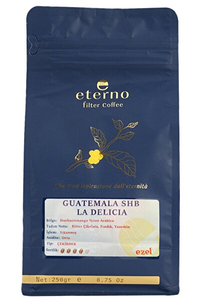 Eterno Guatemala Shb La Deliciosa Filter Coffee Bean 250Gr - Compatible with ...