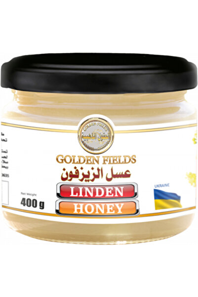 Golden Fields عسل الزيزفون الأبيض الكريمي 400 غرام
