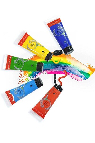 Faber Castel Faber-Castell Acrylic Paint White 120ml Tube