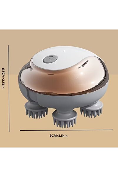 LIXADA Electric Scalp Massager, Cordless Head Massager Scalp 3 Modes, Waterproof Rechargeable Massager