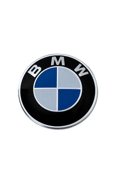 Fa BMW Hood Emblem (82 mm) - Blue and White