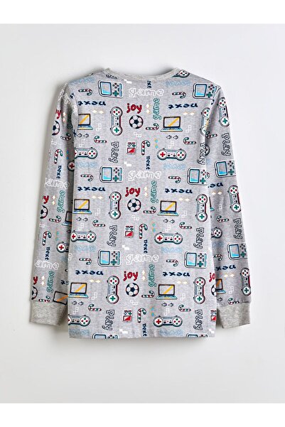 LC Waikiki Lcw Kids Crew Neck Boy Pajamas Set