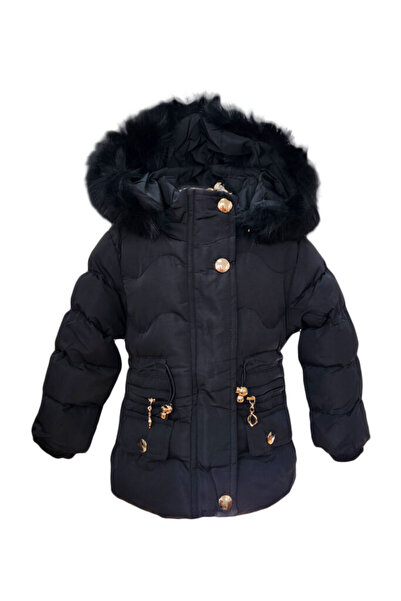 fantasialand Girls' winter jacket, HTF 112, black