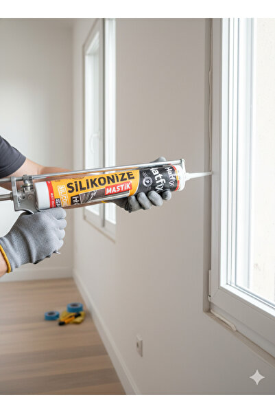 Hatfix Silikonize Mastik Kahverengi 500 Gr Esnek Dolgu ve Mükemmel Sızdırmazlık