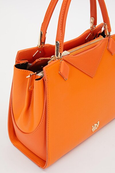 Levidor Geantă de umăr portocalie pentru femei 930204