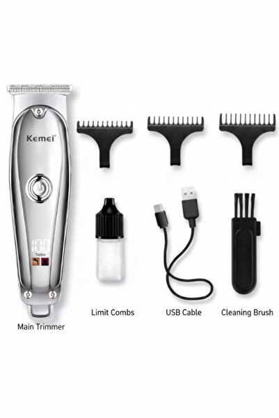Kemei Cordless Hair & Beard Trimmer – Rechargeable Men’s Groomer