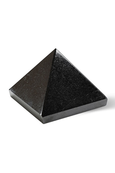 craftmystic Piramidă sculptată manual 6x6x5 cm în Shungit