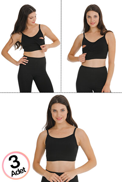 par lingerie pl Τριπλό Σετ Μισόφανελα Αθλητικά Μπλουζάκια Θηλασμού