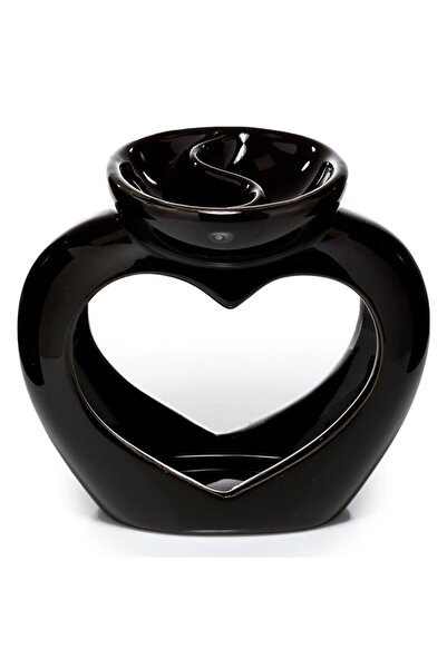 OEM Ceramic Heart-Shaped Essential Oil Diffuser Lamp - Aromatherapy & Home Decor