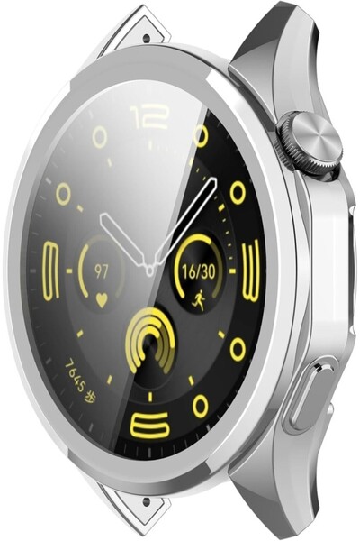 UnDePlus Huawei Watch Gt 6 Pro 46mm Silicone Glossy Colorful Screen Protector Case Protector (Not 42mm)