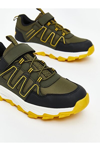 LC Waikiki Lcw Steps Boy's Trekking Shoes with Laces and Velcro