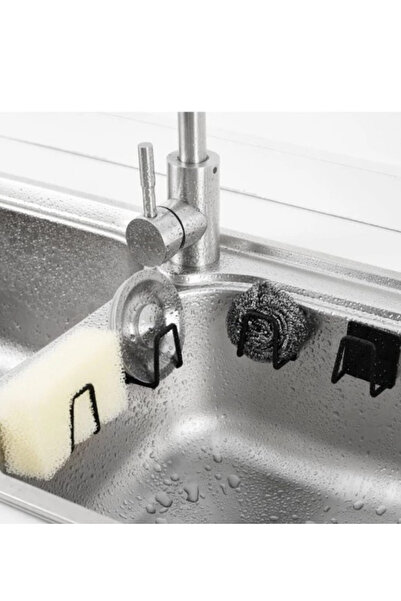 KARTEYA Wire Dish Sponge Holder, Practical Sponge Hanger, Multi-Purpose Hanging Rack