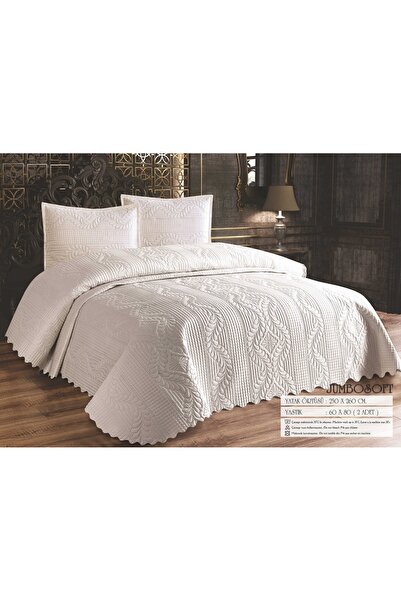 REYS Kapitoneli Çift Kişilik Yatak Örtüsü Takımı 230x250 50x70 2 Adet Yastık Kılıfı
