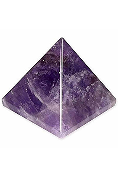craftmystic Piramidă de ametist de 4 cm - Cristal Reiki pentru vindecarea cha...