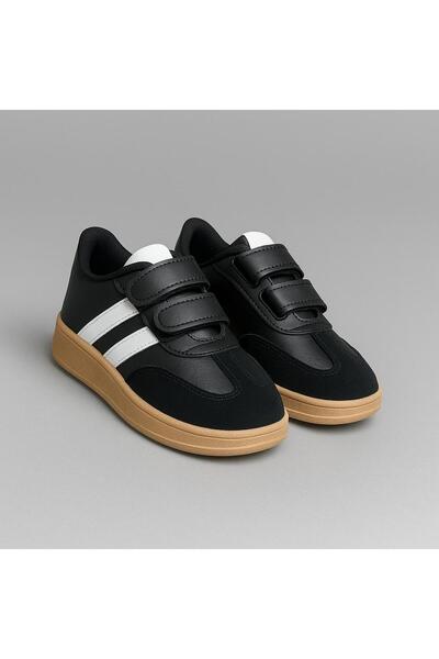 Miracan حذاء رياضي مريح وخفيف الوزن للأطفال من الجنسين باللون الأسود