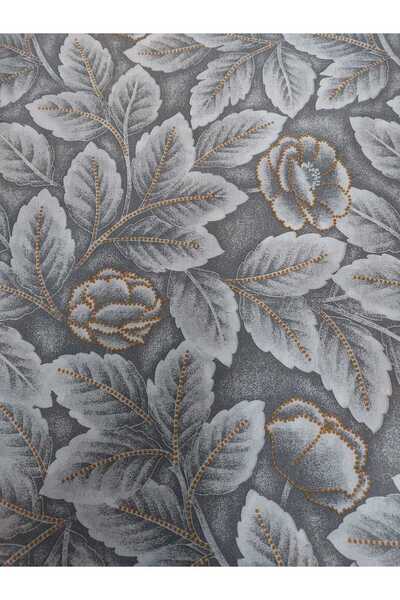 Madame Home Silver Leaf Single Duvet Cover Set