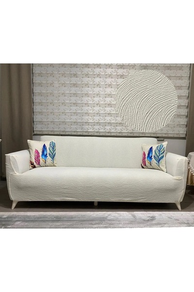 BASHTUGH TİCARET Husă de canapea de calitate pentru 3 locuri, o singură bucat...