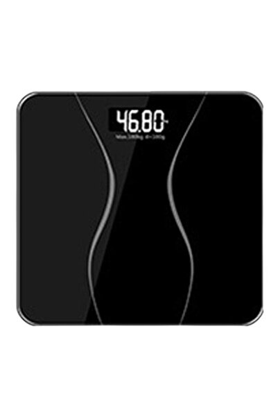 WDA Digital Body Fat Scale, LCD Display, Glass Platform, 180 kg Capacity, Ultra Slim