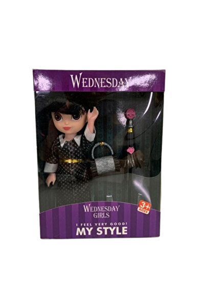 OEMN Wednesday Addams Figurine Set with Accessories