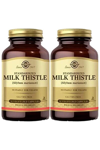 Solgar Milk Thistle 100 Mg 50 Capsules 2 Pieces