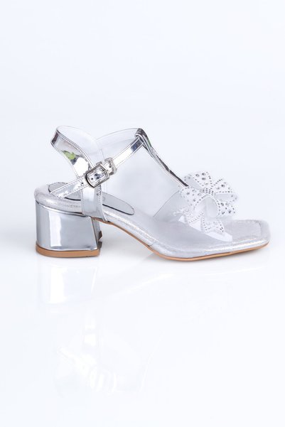 Pink world K.37 High Heels P.F.-Silver - 27
