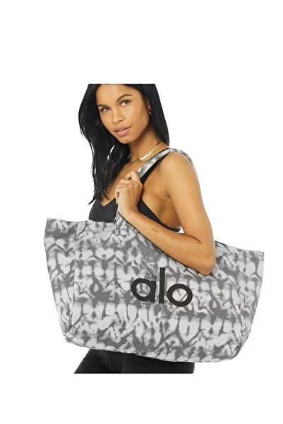 Alo Yoga Bag, Single-shoulder Canvas Bag for both Men and Women, Large-capacity Shopping bag