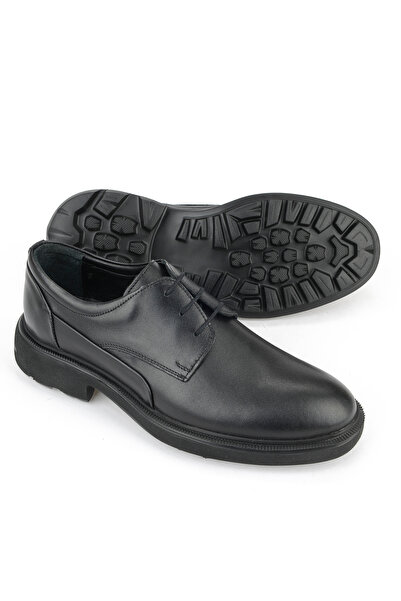 Ziya , Men's Genuine Leather Shoes 1531007Z4204 Black