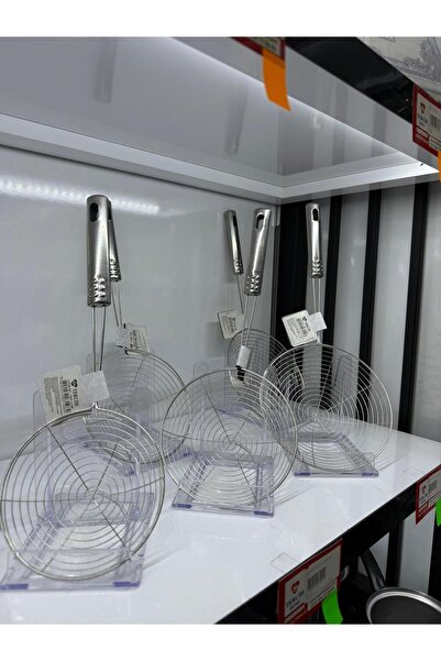 Tercih Home 3-Piece Wire Colander Set Kitchen Serving Set 12-14-16 cm