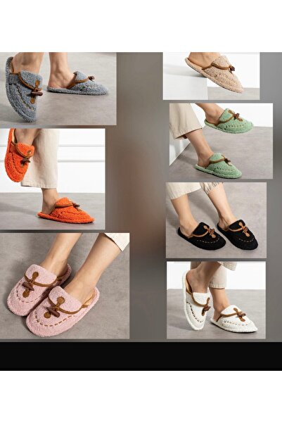 BYRAMSE Pachet de 3 papuci de casă pentru femei, care nu fac zgomot, cu talpă...