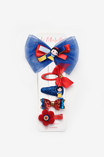 Le Mabelle Set de 5 catarame prințesă albastră