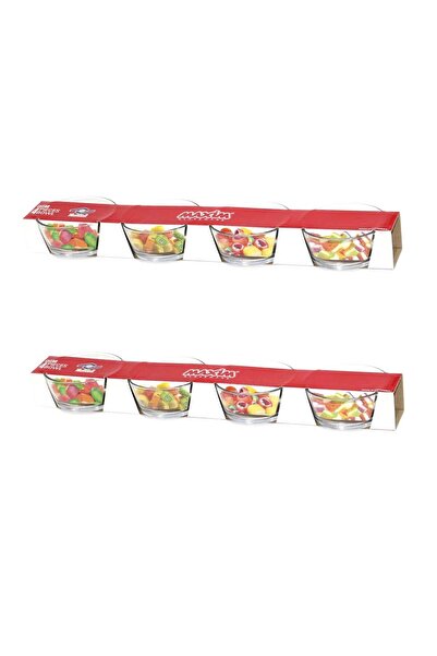 ALSAHA 8 glass bowls, 11 cm