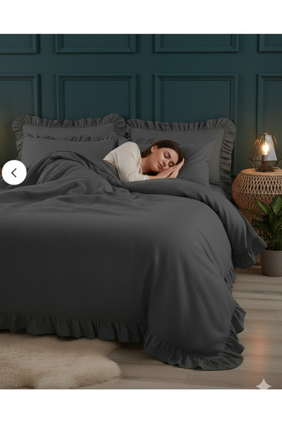 argehome 100% естествен памук, комплект двойни чаршафи 200x220 cm