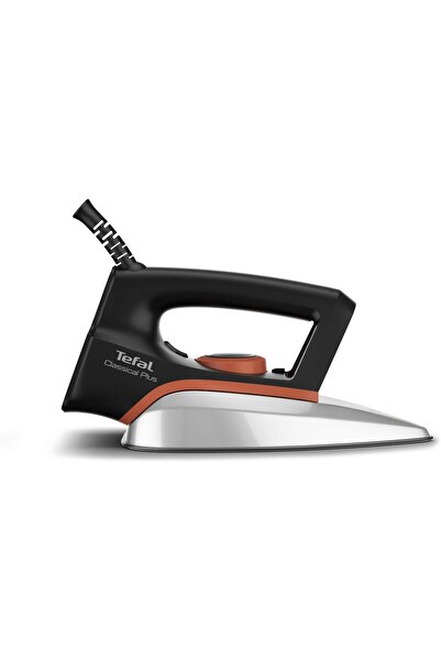 TEFAL Dry Iron Classic Plus, 1200W, Fast Heating, Easy-Glide Soleplate, Lightweight, Temp Control, B