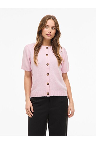 VILA Strickjacke VITASSY Kurzarm