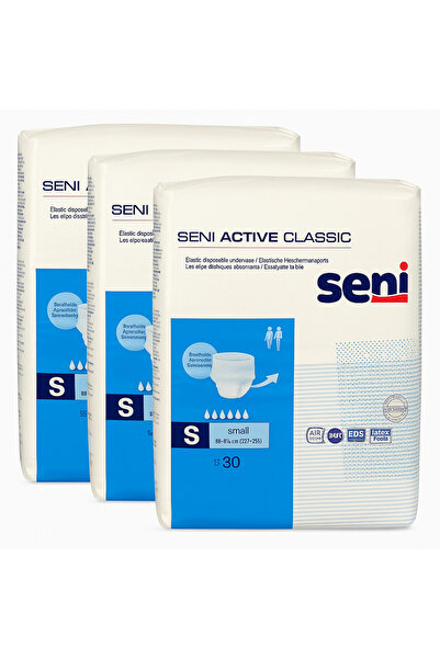 Seni Pachet 3 x Scutece Adulti Active Classic S- 90 buc
