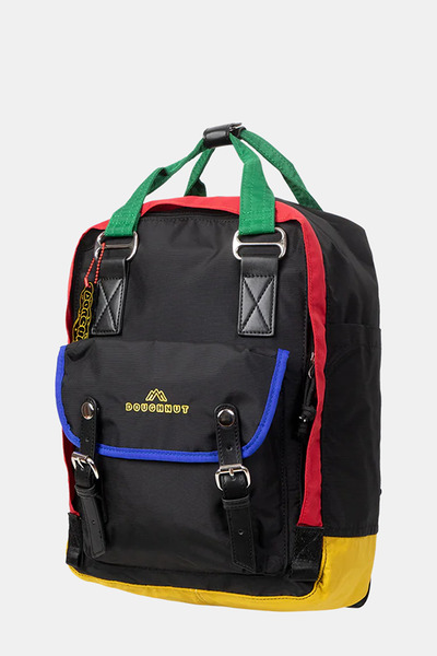 Doughnut Macaroon You-Niverse Series Black Backpack