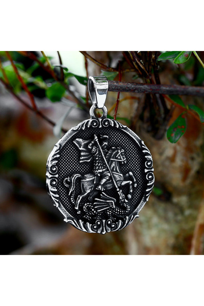 Viking Gothic Design S+ Quality 316L Stainless Tarnish Free Steel Necklace