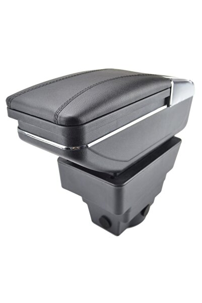 AVR Armrest for Opel Astra J (from 12.2009), model 6H, black, faux leather